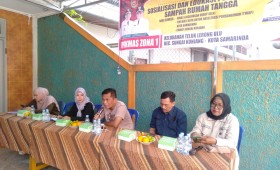 Sosialisasi Pengelolaan Sampah Rumah Tangga di Kawasan Teluk Lerong Ulu